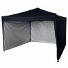 Pawilon ogrodowy LUARO namiot imprezowy handlowy altana 3x3m czarny